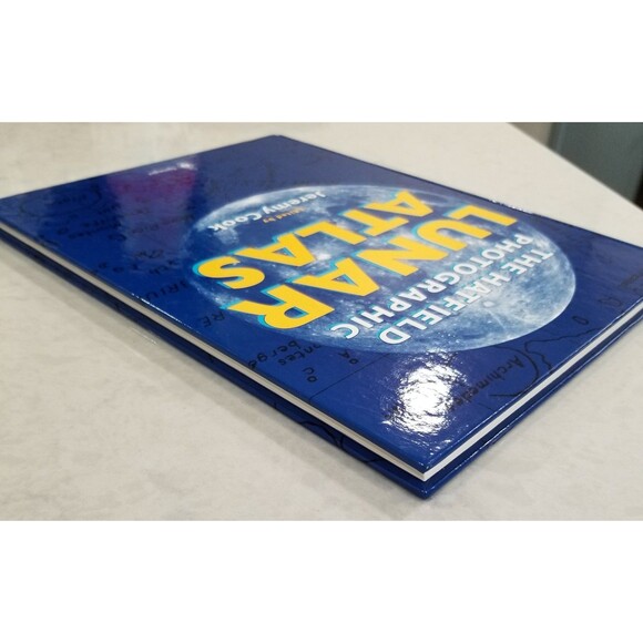 The Hatfield Photographic Lunar Atlas hardcover book 1999 Springer - Picture 9 of 9